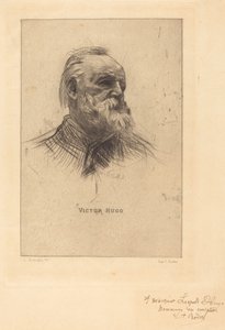 Victor Hugo, di tre quarti da Auguste Rodin
