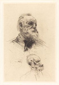 Victor Hugo, di tre quarti da Auguste Rodin