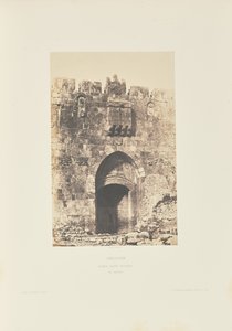 Gerusalemme. Porta di Santo Stefano. Vista esterna