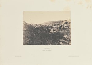 Gerusalemme. Valle di Giosafat da Auguste Salzmann