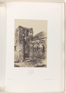 Torre della Chiesa del Santo Sepolcro a Gerusalemme da Auguste Salzmann