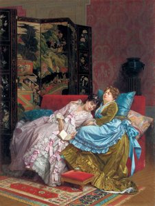 Un Idillio Pomeridiano da Auguste Toulmouche