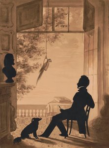 Profilo silhouette dell