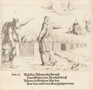 Il sacrificio di Balak e la profezia di Balaam