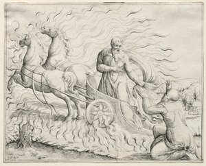 Elia ascende al cielo