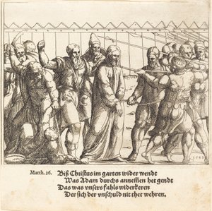 Gesù Condotto da Caifa da Augustin Hirschvogel
