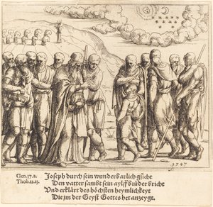 Giuseppe Racconta i Suoi Sogni da Augustin Hirschvogel