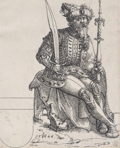 Massimiliano I, da Herberstain, Rerum Moscoviticarum Commentarii, 1546 da Augustin Hirschvogel