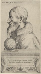 Autoritratto, 1548 da Augustin Hirschvogel
