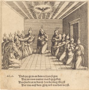 La Discesa dello Spirito Santo da Augustin Hirschvogel