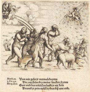 Il Giudizio Universale da Augustin Hirschvogel