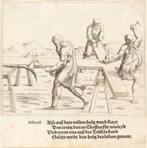 La preparazione della croce