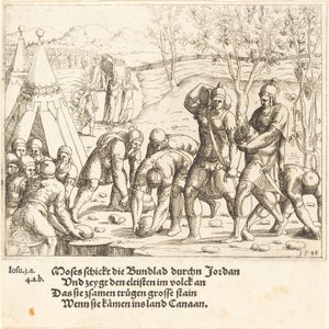 Le dodici pietre e le acque del Giordano sono divise, 1548