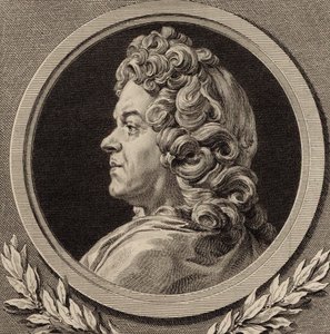 Ritratto del compositore Jean-Baptiste Lully 1632-1687, 1770 da Augustin Saint Aubin de