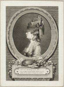 Adrienne-Sophie, Marchesa di *** da Augustin de Saint Aubin