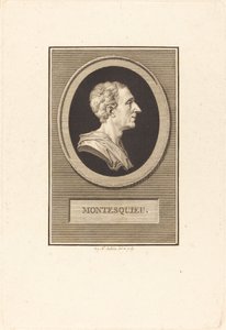 Charles Louis de Secondat Montesquieu da Augustin de Saint Aubin