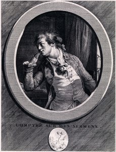 Contate sui miei giuramenti!, 1789 da Augustin de Saint Aubin