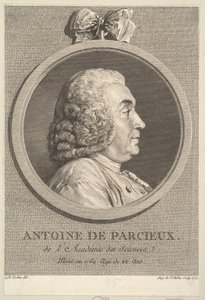 Ritratto di Antoine de Parcieux da Augustin de Saint Aubin