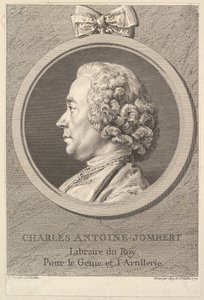 Ritratto di Charles-Antoine Jombert da Augustin de Saint Aubin