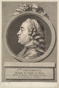 Ritratto di Charles Gauzargues, 1767 da Augustin de Saint Aubin