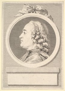Ritratto di Charles Gauzargues, 1767 da Augustin de Saint Aubin