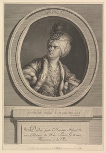 Ritratto di Henri-Louis Le Kain da Augustin de Saint Aubin