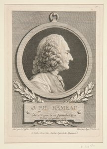 Ritratto di Jean-Philippe Rameau da Augustin de Saint Aubin