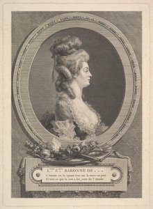 Ritratto di Louise Émilie Baronne de ***