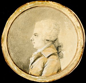 Wolfgang Amadeus Mozart da Augustin de Saint Aubin
