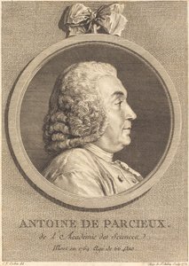 Antoine De Parcieux da Augustin de Saint Aubin after Charles Nicolas Cochin I
