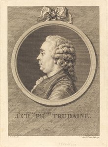 Jean-Charles-Philibert Trudaine da Augustin de Saint Aubin after Charles Nicolas Cochin II