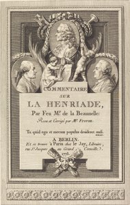 Commentario sulla Henriade da Augustin de Saint Aubin after Clément Pierre Marillier