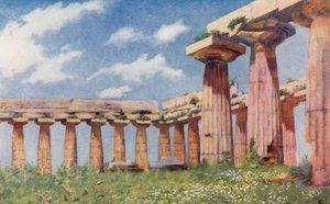 Basilica di Paestum da Augustine Fitzgerald