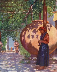 Villa Maresca, vicino a Casamicciola, Ischia da Augustine Fitzgerald