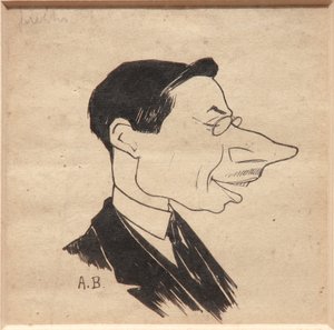 Caricatura da Augusto Baracchi