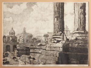 Roma, Il Foro di Augusto da Augusto Baracchi