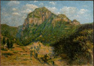 Paesaggio africano da Augusto Valli