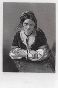 Maria, un personaggio della Dodicesima notte (incisione) da Augustus (after) Egg