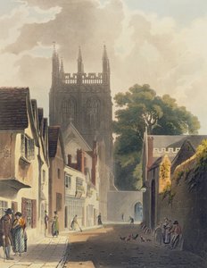 Magpie Lane, Oxford, illustrazione da 