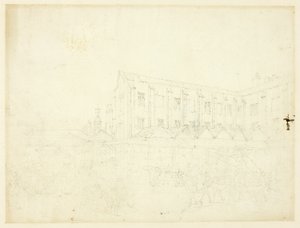Studio per il mercato di Leaden Hall, da Microcosmo di Londra da Augustus Charles Pugin