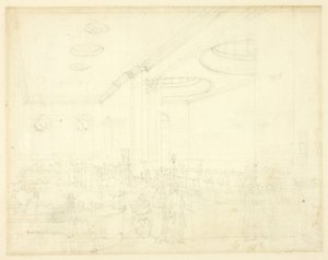 Studio per la sala delle sottoscrizioni dei Lloyd