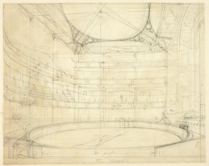 Studio per Royal Circus, da Microcosmo di Londra