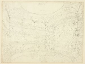 Studio per il Circo Reale, da Microcosm of London da Augustus Charles Pugin