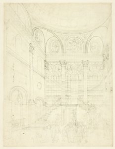 Studio per Session House, Clerkenwell, da Microcosm of London da Augustus Charles Pugin