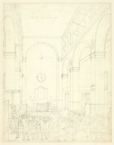 Studio per la Borsa, da Microcosmo di Londra da Augustus Charles Pugin
