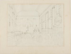Studio per la Grande Sala, Banca d