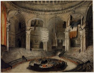 La sepoltura di Lord Horatio Nelson (1758-1805), nella Chiesa di San Paolo (Londra, Inghilterra), 9 gennaio