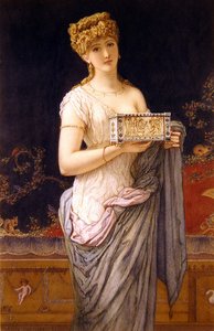 Ragazza Pompeiana da Augustus Jules Bouvier
