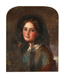 Il cappello di pizzo da Augustus Leopold (manner of) Egg