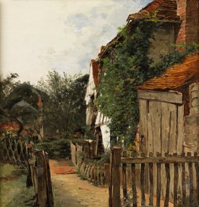Giardino di un cottage da Augustus Leopold Egg